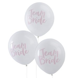 Pink & White Balloons for Hen Parties