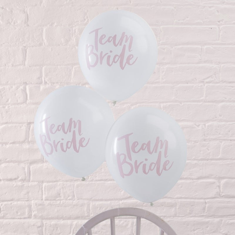 Pink & White Balloons for Hen Parties
